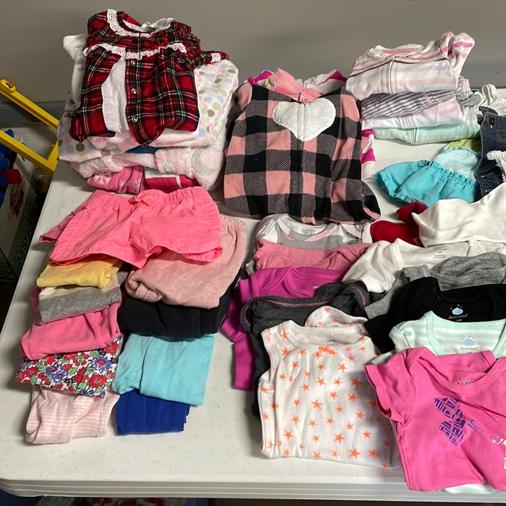 3-6 month / 6 month girl clothing lot